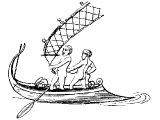 Fishermen dragging a net